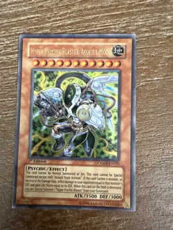 Hyper Psychic Blaster/Assault Mode CRMS-EN020 Crimson Crisis-1st Edition - Image 1