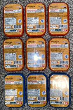 One Piece TCG Tin Pack Set Vol 2 Set Lot of (9) TS-02 Display English New Sealed - Image 3