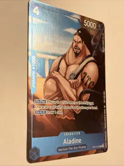 Aladine Rare (R) OP14-043 The Azure Sea's Seven English Foil Dash Pack - Image 2