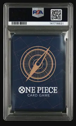 2025 ONE PIECE OP11-A FIST OF DIVINE SPEED #080 GEAR TWO ALTERNATE ART PSA 10 - Image 3