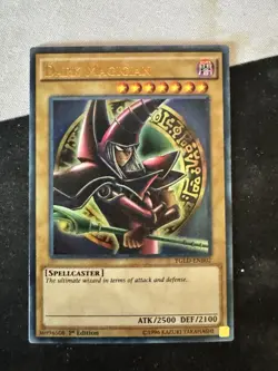 Yu-Gi-Oh TCG Dark Magician Girl Unlimited Ultra Rare Card YGLD-ENB02 - Image 1