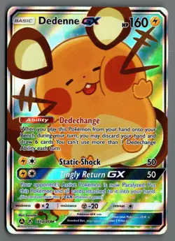 Dedenne GX 195a/214 Alternate Art Promos Pokemon Card - Image 1