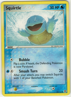 Squirtle 83/112 LMP Pokemon Card HQ scan - Image 1