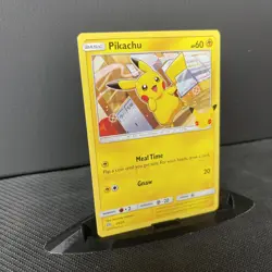 Pikachu McDonalds Pokemon Promo Card 25/25 - 25th Anniversary NON HOLO NM/Mint - Image 2