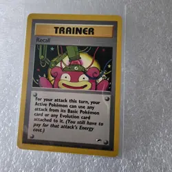 POKEMON RECALL TRAINER 116/132 TRADING CARD - Image 1