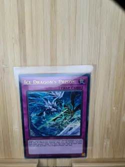 Card Ice Dragon's Prison MAMA-EN101 Ultra Rare 1st Edition YuGiOh - Image 1