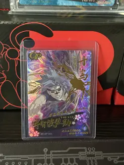 Naruto Kayou Doujin Hollow Foil CP Rare Sasuke Stage 2 Curse Card - Image 2