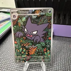 Haunter 027 Mega Gengar ex Battle Deck Illustration Rare Promo Card (English) - Image 1