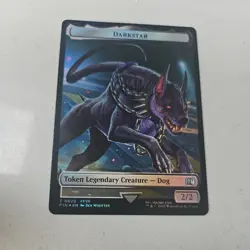 MTG Angelo / Darkstar #0019 #0020 FOIL Extended Art Final Fantasy Legendary Dog - Image 2