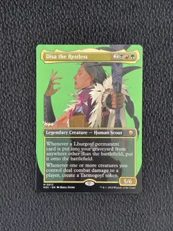 Borderless DISA THE RESTLESS mtg NM-M Commander Modern Horizons 3 Mythic - Image 1