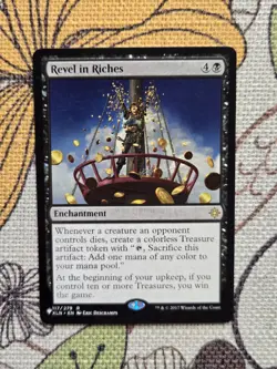 Revel in Riches MTG Mystery Booster Rare Enchantment Regular - Image 1