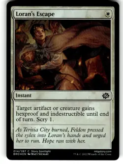 Loran's Escape The Brothers' War FOIL MTG - Image 1