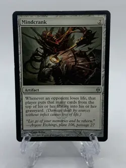 Mindcrank - New Phyrexia - MTG - Rare - Magic the Gathering - Image 1