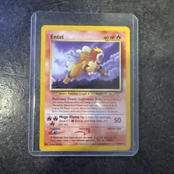 Pokemon TCG Neo Revelation #17/64 Entei (17) - Image 1