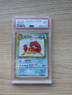 PSA 9 Kingler Series II Japanese Vending Mint Pokemon #99 TCG Vintage 1998 - Image 1