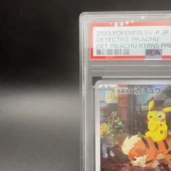 Pokemon Card Detective Pikachu 098/SV-P Promo Holo PSA10 Japanese JP - Image 4