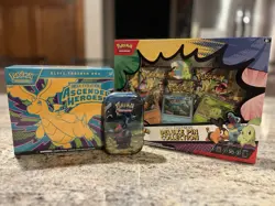 Pokemon Ascended Heroes ETB, First Partners Pin Collection Tin, and Mini Tin - Image 1