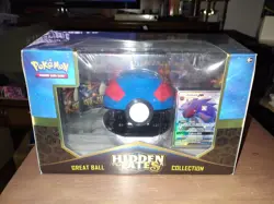 Pokemon Hidden Fates Great Ball Collection Box Shiny Zoroark GX Factory Sealed - Image 1