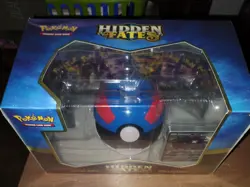 Pokemon Hidden Fates Great Ball Collection Box Shiny Zoroark GX Factory Sealed - Image 4