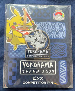 Pokemon World Championships Japan 2023 Competitor Pin new (sealed) - Image 1