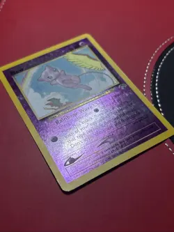 Pokemon 2001 Southern Islands Reverse Promo Holo Swirl Mew 1/18 LP Condition💫 - Image 4
