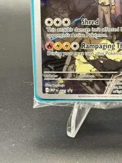 N's Zekrom 031 Ascended Heroes ETB Promo Pokemon Center Stamp - SEALED IN HAND - Image 3