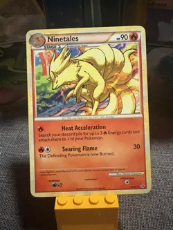 Ninetales 20/95 Regular Rare Pokemon TCG Unleashed - Image 1