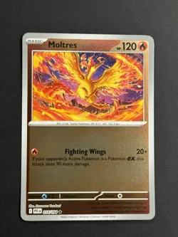 Pokemon Phantasmal Flames - Moltres 014/094 Reverse Holo Rare NM - Image 1