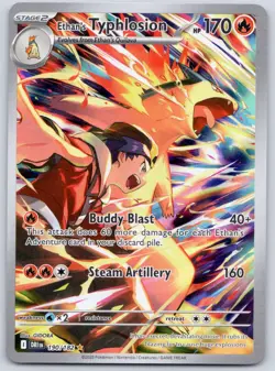 Ethan's Typhlosion 190/182 (NM) - Destined Rivals -Illustration Rare Pokemon TCG - Image 1