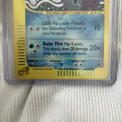 Pokemon TCG Cloyster 8/165 Expedition Base Set Holo Rare - Image 4