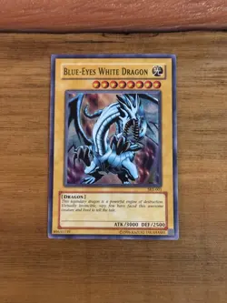 Yu-Gi-Oh! TCG Blue-Eyes White Dragon SKE-001 Super Rare Playset LP Condition - Image 1