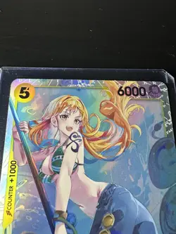 One Piece TCG Nami 053 EB03-053 Extra Booster Heroines Edition SR English NM - Image 2