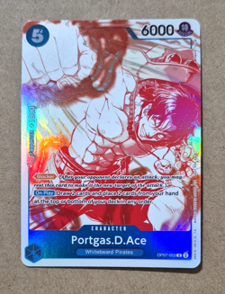 • Portgas.D.Ace • OP07-053 3rd Anniversary Treasure Event Holo One Piece TCG NM - Image 1