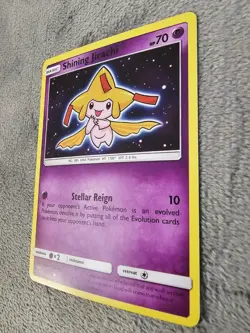 Pokemon TCG Shining Jirachi Holo Rare Card 42/73 Shining Legends Series LP - Image 3