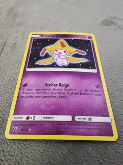 Pokemon TCG Shining Jirachi Holo Rare Card 42/73 Shining Legends Series LP - Image 4
