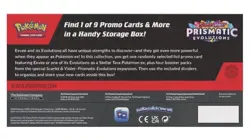 Pokemon Prismatic Evolutions Storage Box Booster Packs Promo Card Eevee Umbreon - Image 2