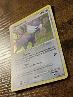 Glameow DP23 Diamond And Pearl Holo Promo Pokemon Card Swirl 🌀 - Image 2