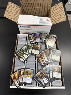 4000+ MTG Card Magic The Gathering Bulk Lot Commons/Uncommons - Image 1