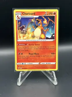 Charizard (25/185) Rare | Pokemon TCG SWSH Vivid Voltage Near Mint English Card - Image 1