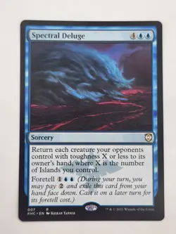 1 x Spectral Deluge - Commander: Kaldheim - NM - MTG # 007 - Image 1