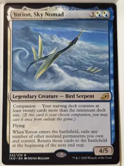 Yorion, Sky Nomad - Ikoria: Lair of Behemoths - Magic the Gathering MTG Nice! - Image 1