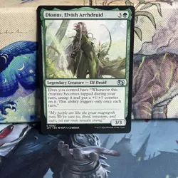 Dionus, Elvish Archdruid #0052 (Anime) Foundations Jumpstart Regular NM - Image 1