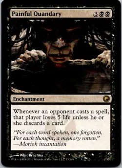 Painful Quandary R Scars of Mirrodin 73 NM Normal - Image 1