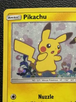 Pokemon 2019 Pikachu SM162 Sun & Moon Black Star Promo Holo Card MP - Image 3