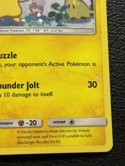 Pokemon 2019 Pikachu SM162 Sun & Moon Black Star Promo Holo Card MP - Image 5