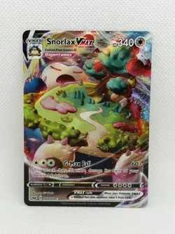 Pokemon Snorlax VMAX Holo 2020 Sword & Shield 142/202 - Image 1