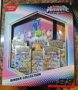 Pokemon TCG SV8.5 Prismatic Evolutions Binder Collection Box Factory Sealed - Image 1