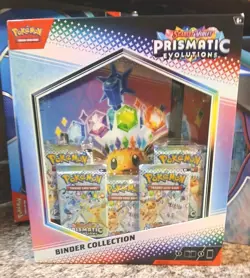 Pokemon TCG SV8.5 Prismatic Evolutions Binder Collection Box Factory Sealed - Image 2
