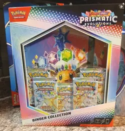 Pokemon TCG SV8.5 Prismatic Evolutions Binder Collection Box Factory Sealed - Image 3