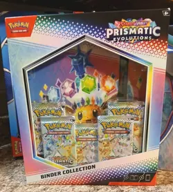 Pokemon TCG SV8.5 Prismatic Evolutions Binder Collection Box Factory Sealed - Image 4